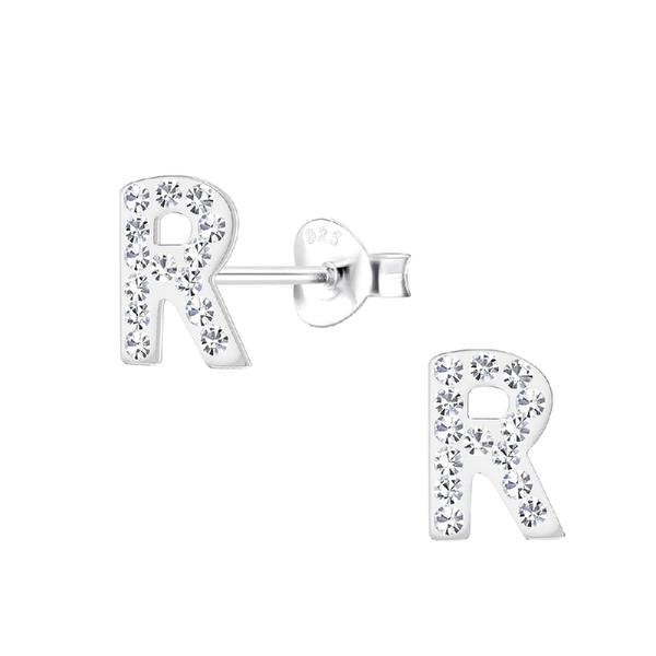 Letter 2025 r earrings