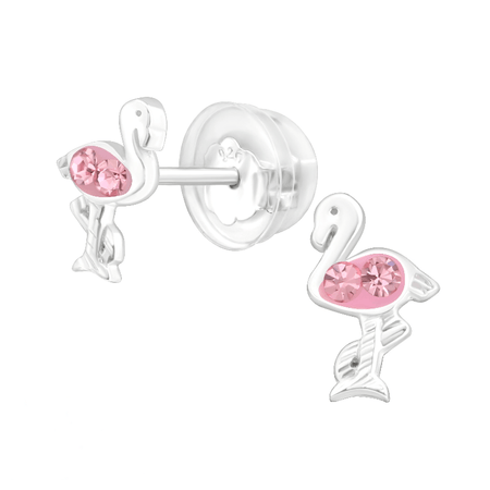 Children's Sterling Silver Set of 2 Pairs of 'Puppy Dog Love' Stud Earrings