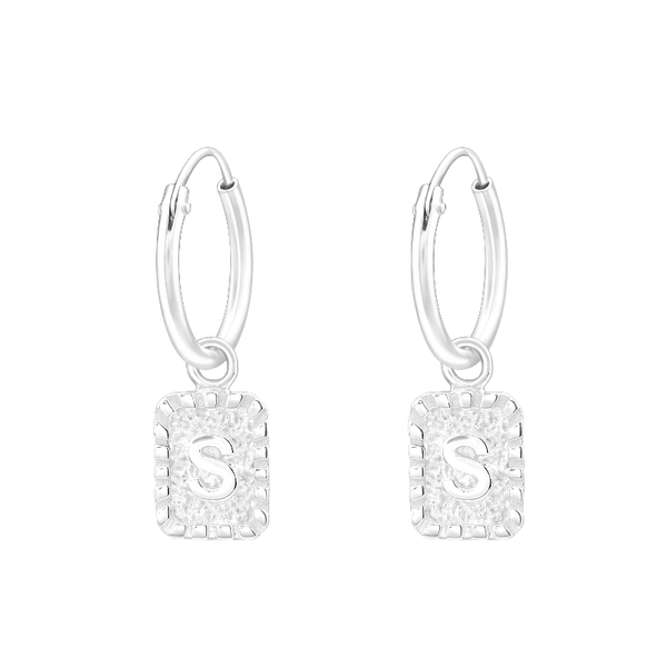 Children's sterling silver hoop earrings online