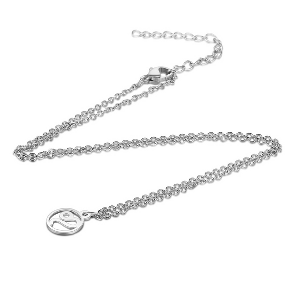 Children's Zodiac Sign Pendant Necklace Leo (July 23-August 22)