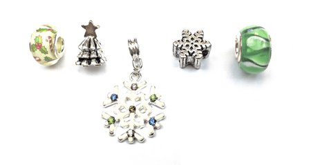 Children's 'June Birthstone' Amethyst Coloured Crystal Silver Plated Charm Bead Bracelet