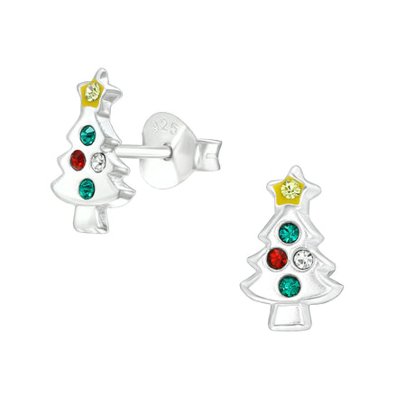 Children's Sterling Silver Penguin Stud Earrings