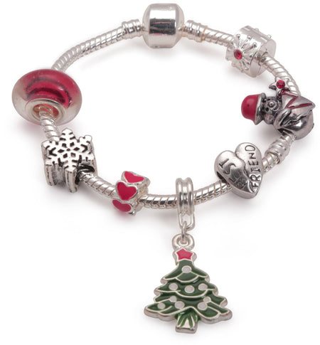 Adjustable Mother and Daughter Heart Wish Bracelets with Presentation Card - Red