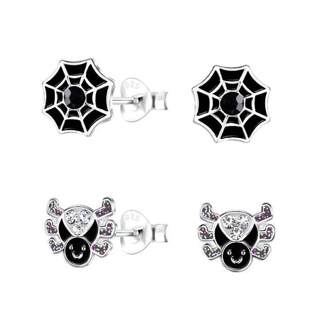 Children's Sterling Silver Fox Stud Earrings