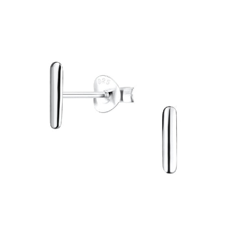 Children's Sterling Silver Crystal Bow Stud Earrings