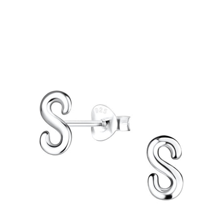 Children's Sterling Silver 'Engraved Butterfly' Stud Earrings