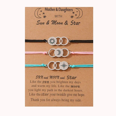 Graduation 'The Adventure Begins' Natural Pink Zebra Stone Drawstring Bracelet