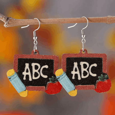 Adult's 'Christmas Party' Drop Earrings