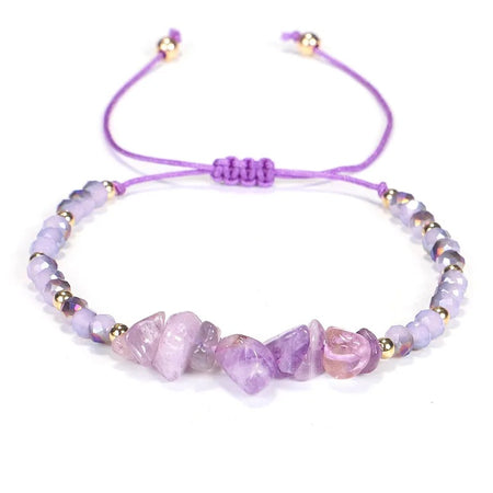 Graduation 'The Adventure Begins' Natural Pink Zebra Stone Drawstring Bracelet