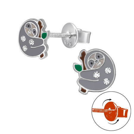 Children's Sterling Silver Penguin Stud Earrings