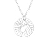 Children's Sterling Silver Zodiac Sign Pendant Necklace - Aquarius (January 20-February 18)