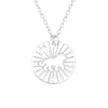 Children's Sterling Silver Zodiac Sign Pendant Necklace - Leo  (July 23- August 22)