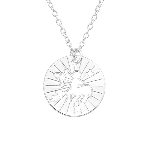 Children's Sterling Silver Zodiac Sign Pendant Necklace - Sagittarius  (November 22-December 21)