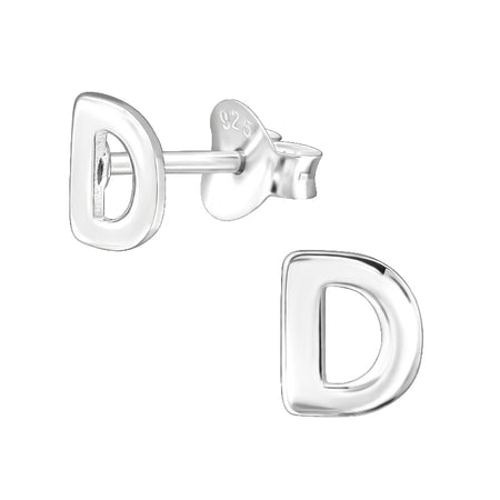 Children's Sterling Silver 'Engraved Butterfly' Stud Earrings