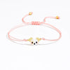 Children's Adjustable Puppy Dog Beaded Wish Bracelet / Friendship Bracelet