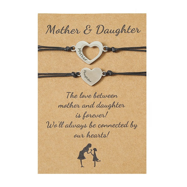 Mother and daughter wish bracelet Clearance