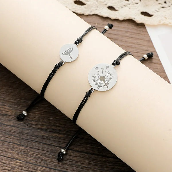 Dandelion Dreamland - silver - Paparazzi bracelet – JewelryBlingThing