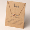 Leo Zodiac Constellation Pendant Necklace 23rd July - 22nd August
