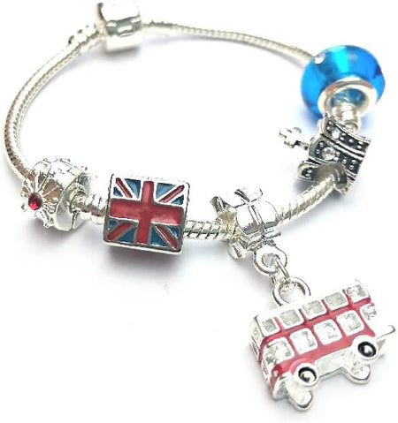 Stainless Steel 9mm Shiny Red Crown Link for Italian Charm Bracelet