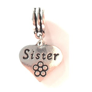 Set of 5 Silver Plated Easter Themed Charms and Beads