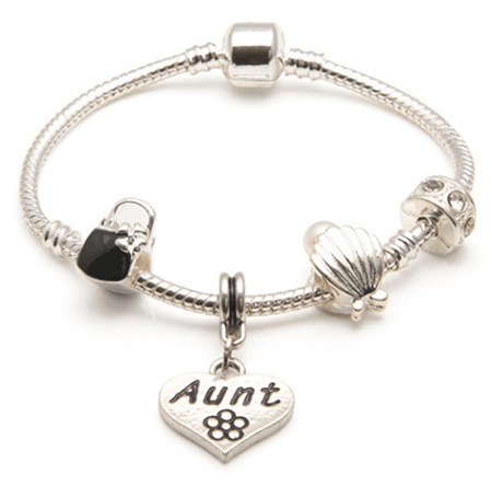 Teenager's Sis Sister 'Happy Birthday Teen Queen' Age 13/16/18 Silver Plated Charm Bead Bracelet