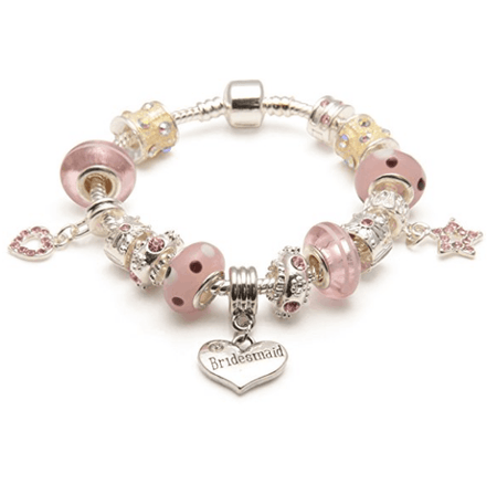 Adult's Teenagers 'Daughter Christmas Dream' Silver Plated Charm Bracelet