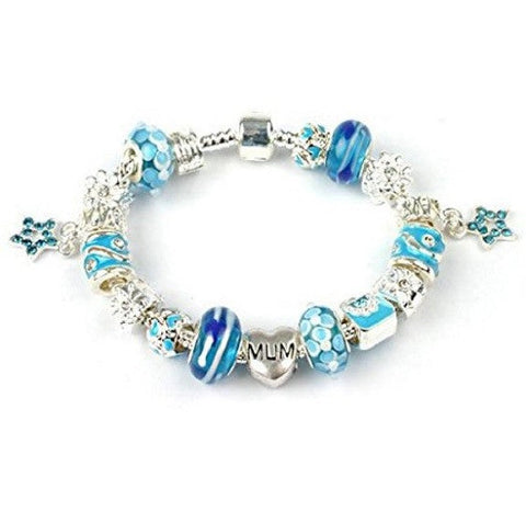 7 1/4” Sterling Silver Charm Bracelet with 21 hotsell charms.