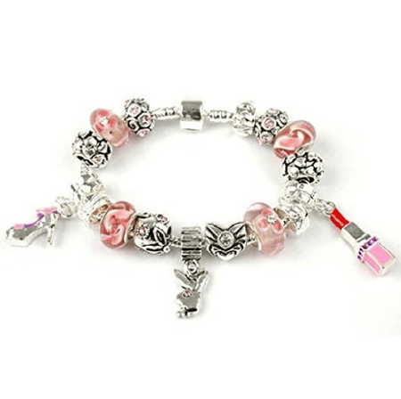 Children's Adjustable 'Pink Elephant' Wish Bracelet / Friendship Bracelet