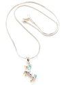 unicorn necklace gift with unicorn charm for girls